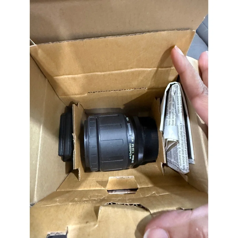 Tamron AF 28-80mm f/3.5-5.6 Aspherical Zoom Lens for Pentax AF Model 177DP Boxed